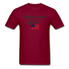 America Girl Unisex Classic T-Shirt - burgundy