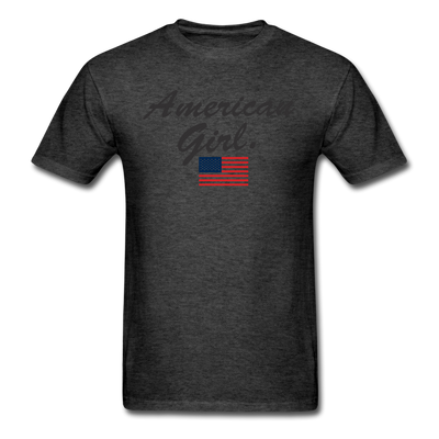 America Girl Unisex Classic T-Shirt - heather black