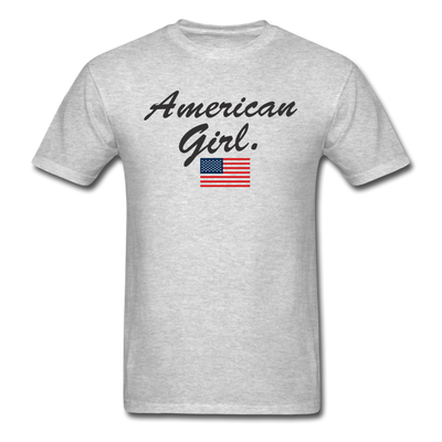 America Girl Unisex Classic T-Shirt - heather gray
