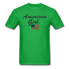 America Girl Unisex Classic T-Shirt - bright green
