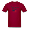 America Girl Unisex Classic T-Shirt - dark red