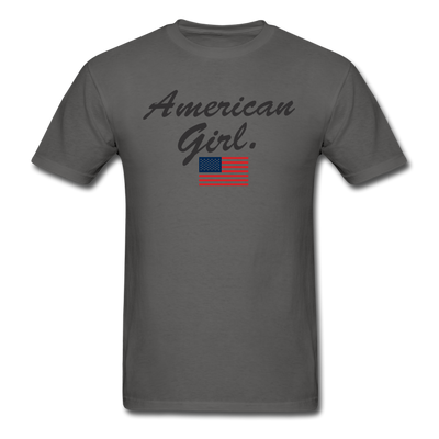 America Girl Unisex Classic T-Shirt - charcoal