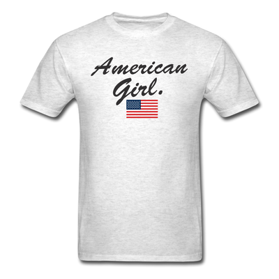 America Girl Unisex Classic T-Shirt - light heather gray