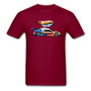 Hotwheels Unisex Classic T-Shirt - burgundy