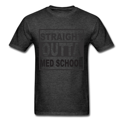 Straight Outta Med School Unisex Classic T-Shirt - heather black