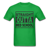 Straight Outta Med School Unisex Classic T-Shirt - bright green