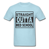 Straight Outta Med School Unisex Classic T-Shirt - powder blue