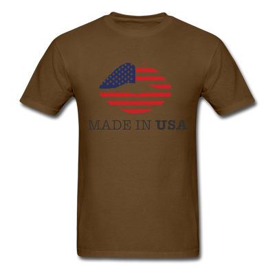 Made In USA Unisex Classic T-Shirt - brown