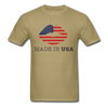 Made In USA Unisex Classic T-Shirt - khaki
