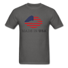 Made In USA Unisex Classic T-Shirt - charcoal