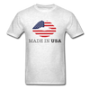 Made In USA Unisex Classic T-Shirt - light heather gray
