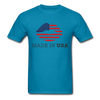 Made In USA Unisex Classic T-Shirt - turquoise