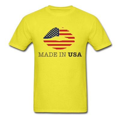Made In USA Unisex Classic T-Shirt - yellow