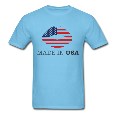 Made In USA Unisex Classic T-Shirt - aquatic blue