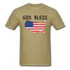 God Bless Unisex Classic T-Shirt - khaki