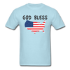 God Bless Unisex Classic T-Shirt - powder blue