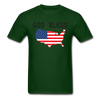 God Bless Unisex Classic T-Shirt - forest green