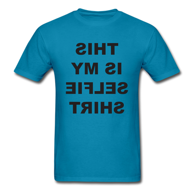 Selfie Unisex Classic T-Shirt - turquoise