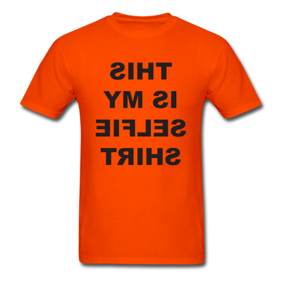 Selfie Unisex Classic T-Shirt - orange