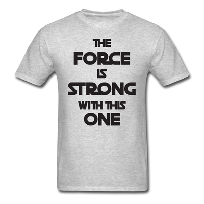The Force Unisex Classic T-Shirt - heather gray