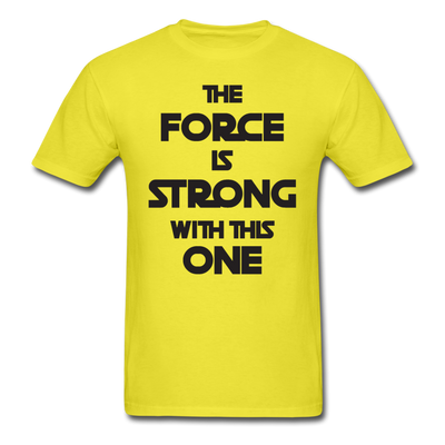 The Force Unisex Classic T-Shirt - yellow
