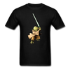 Yoda Lightsaber Unisex Classic T-Shirt - black