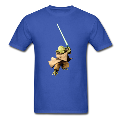 Yoda Lightsaber Unisex Classic T-Shirt - royal blue