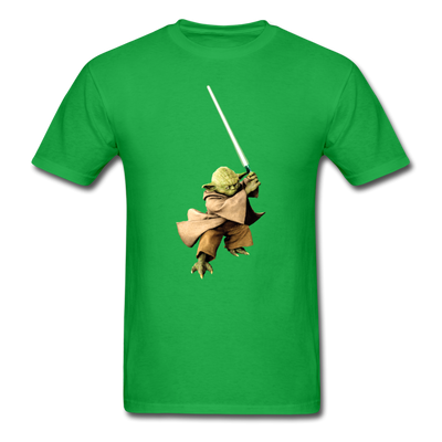 Yoda Lightsaber Unisex Classic T-Shirt - bright green