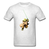 Yoda Lightsaber Unisex Classic T-Shirt - light heather gray