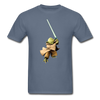 Yoda Lightsaber Unisex Classic T-Shirt - denim