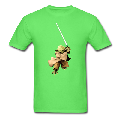 Yoda Lightsaber Unisex Classic T-Shirt - kiwi