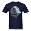 Death Star Unisex Classic T-Shirt - navy