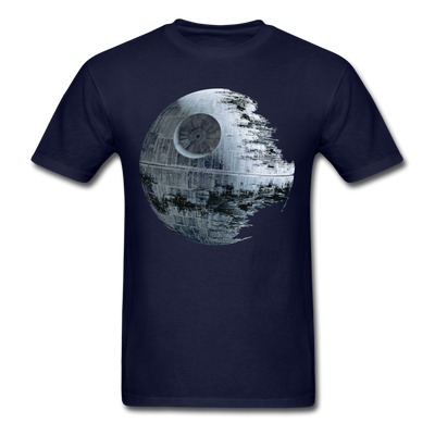 Death Star Unisex Classic T-Shirt - navy