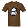 Stormtrooper Helmet Unisex Classic T-Shirt - brown