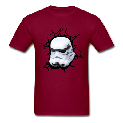 Stormtrooper Helmet Unisex Classic T-Shirt - burgundy