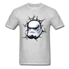 Stormtrooper Helmet Unisex Classic T-Shirt - heather gray