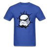 Stormtrooper Helmet Unisex Classic T-Shirt - royal blue