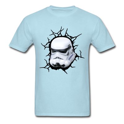 Stormtrooper Helmet Unisex Classic T-Shirt - powder blue