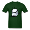 Stormtrooper Helmet Unisex Classic T-Shirt - forest green