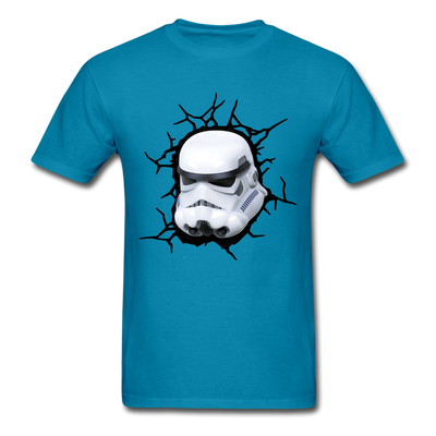 Stormtrooper Helmet Unisex Classic T-Shirt - turquoise
