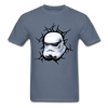 Stormtrooper Helmet Unisex Classic T-Shirt - denim