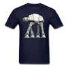 AT-AT Star Wars Unisex Classic T-Shirt - navy
