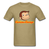 Curious George Logo Unisex Classic T-Shirt - khaki