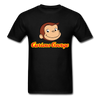 Curious George Logo Unisex Classic T-Shirt - black