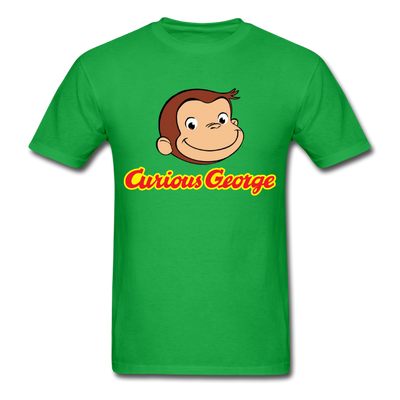 Curious George Logo Unisex Classic T-Shirt - bright green