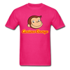 Curious George Logo Unisex Classic T-Shirt - fuchsia