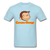 Curious George Logo Unisex Classic T-Shirt - powder blue