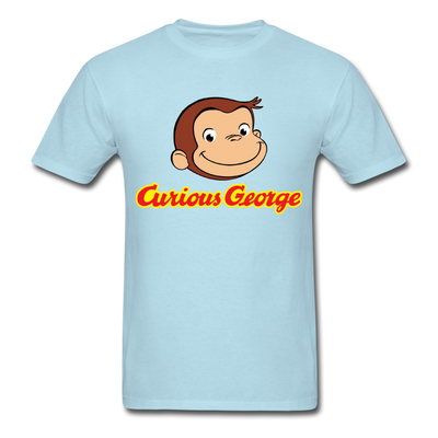 Curious George Logo Unisex Classic T-Shirt - powder blue