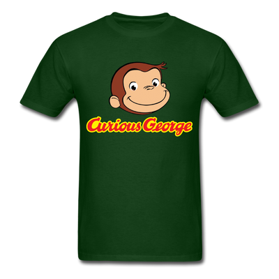 Curious George Logo Unisex Classic T-Shirt - forest green