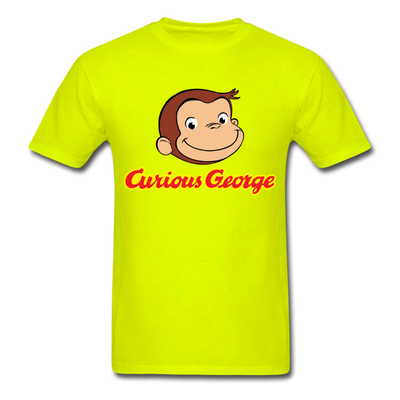 Curious George Logo Unisex Classic T-Shirt - safety green